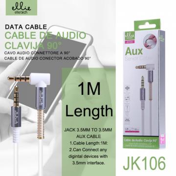 Ellietech JK106 Câble Audio Jack 1M